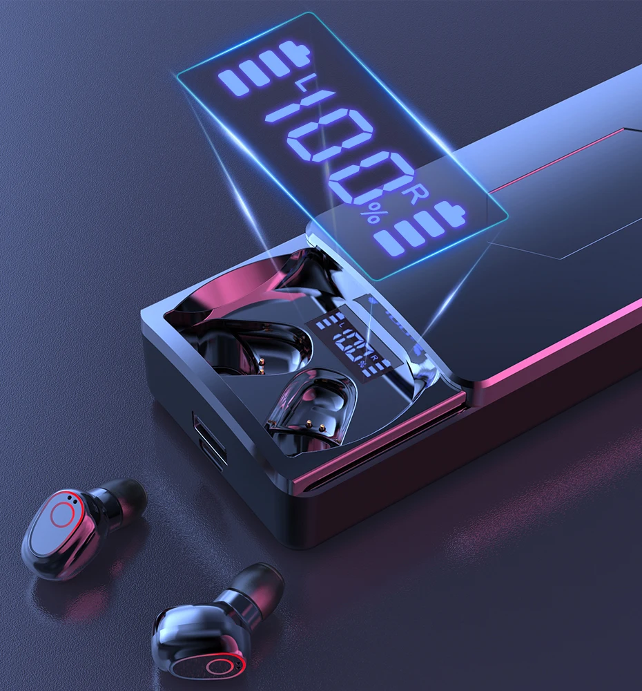 پاوربانک ۱۰،۰۰۰ میلی آمپر و ایرپاد وایرلس بلوتوث 5