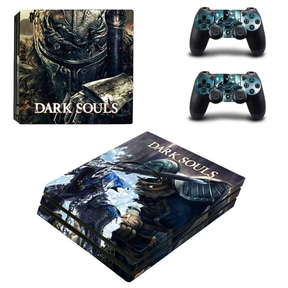 Dark Souls PS4 Pro стикер s PS 4 Play станция 4 Pro виниловые наклейки на кожу Pegatinas для playstation 4 Pro консоль и контроллер