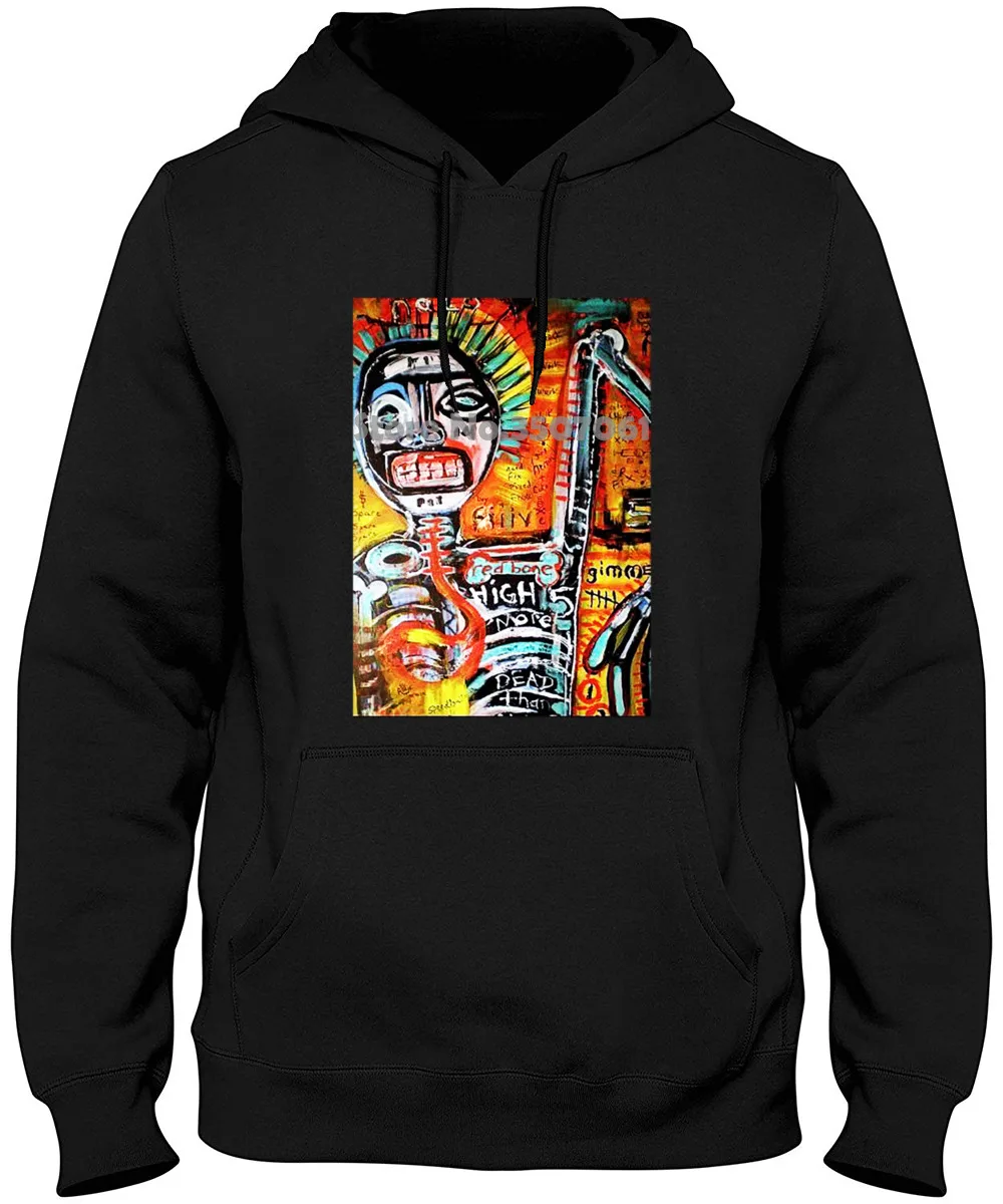 

100% Cotton Diy Jean Michel Basquiat , Custom Men's Classic 100% Cotton With Jean Michel Basquiat Hoodies & Sweatshirts