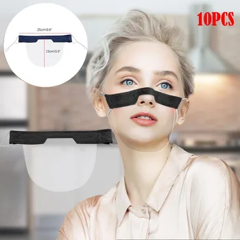 

Masque Adulte Réutilisable Washable Reusable Comfortable Mask Transparent Pvc Visual Mask Breathable And Dustproof Earmuffs