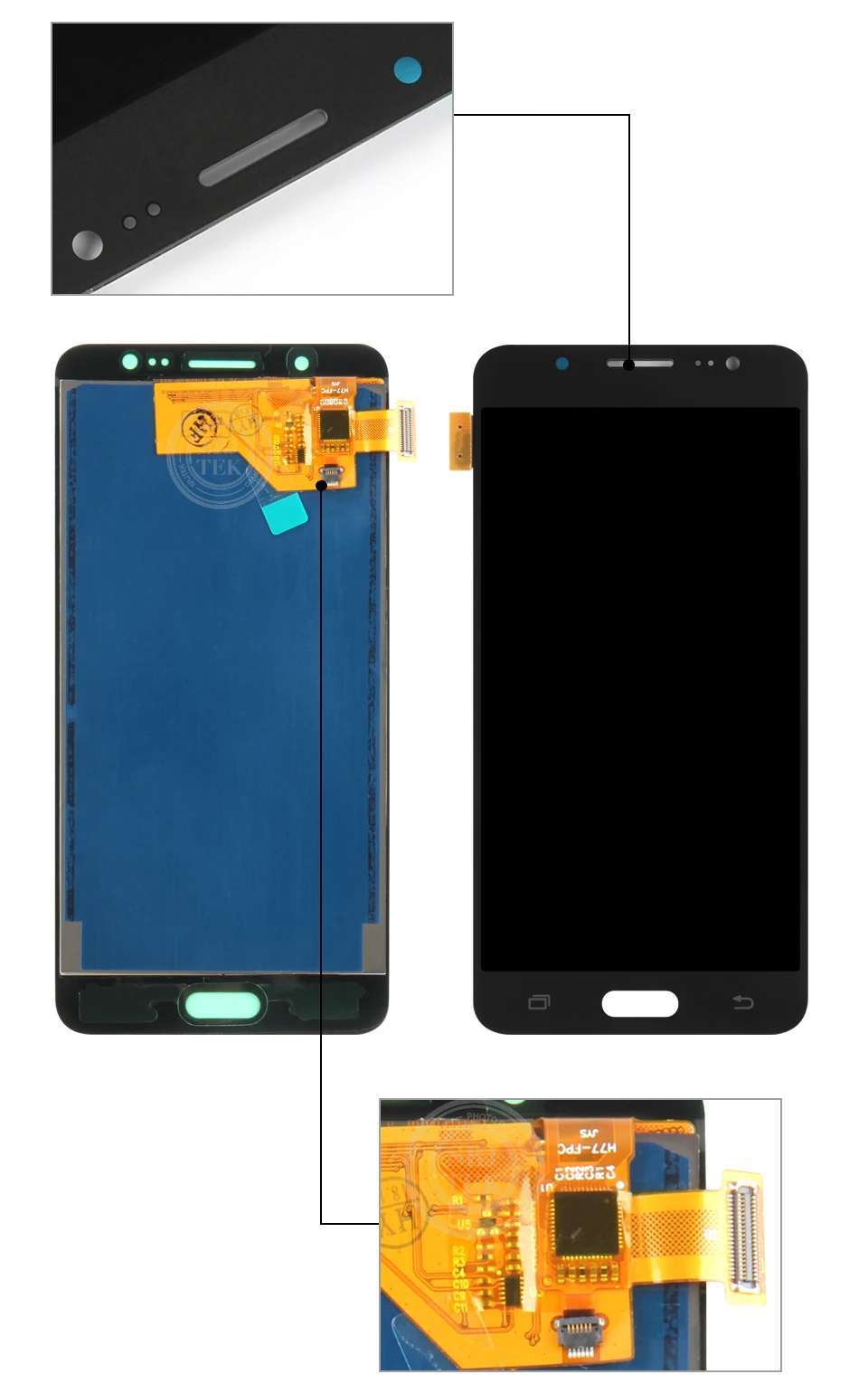 TFT может регулировать для Samsung Galaxy J5 2016 SM-J510F J510FN J510M J510Y J510G J510 ЖК-дисплей с сенсорным экраном дигитайзер в сборе