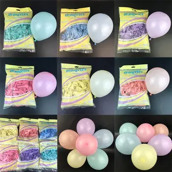 

Macaron balloons 50pcs/lot 12inch Latex Balony Inflatable Air Balls Party Decoration Birthday Baloons Wedding Globos