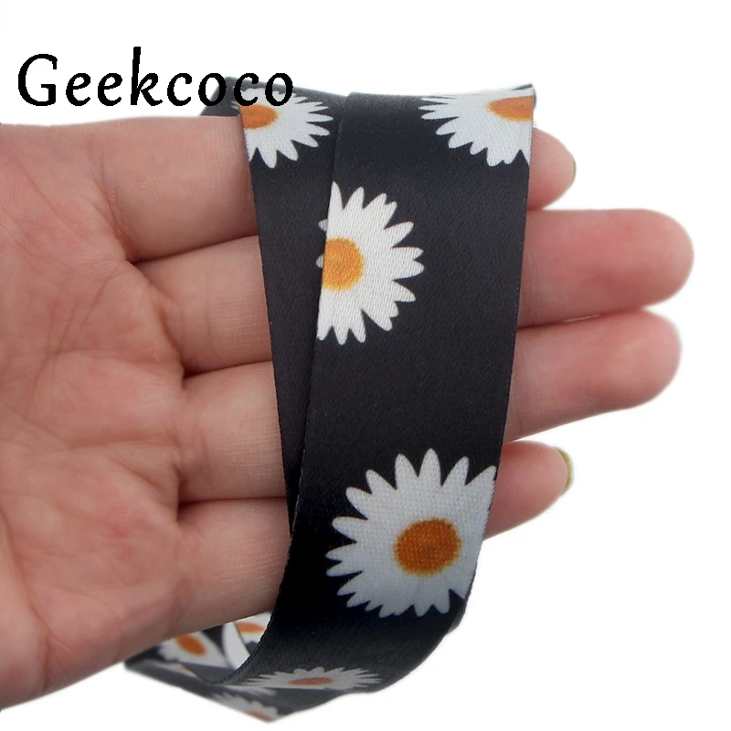 Красивый цветочный узор шнурок для сотового телефона брелок для ключей телефонных ключей камера USB IDs бейдж держатель Свадьба для женщин J0532