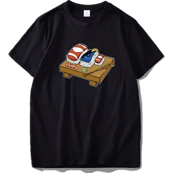 

Sushi T Shirt Food Camiseta Homme 100% Cotton Print Fashion Top Clothing 100% Cotton