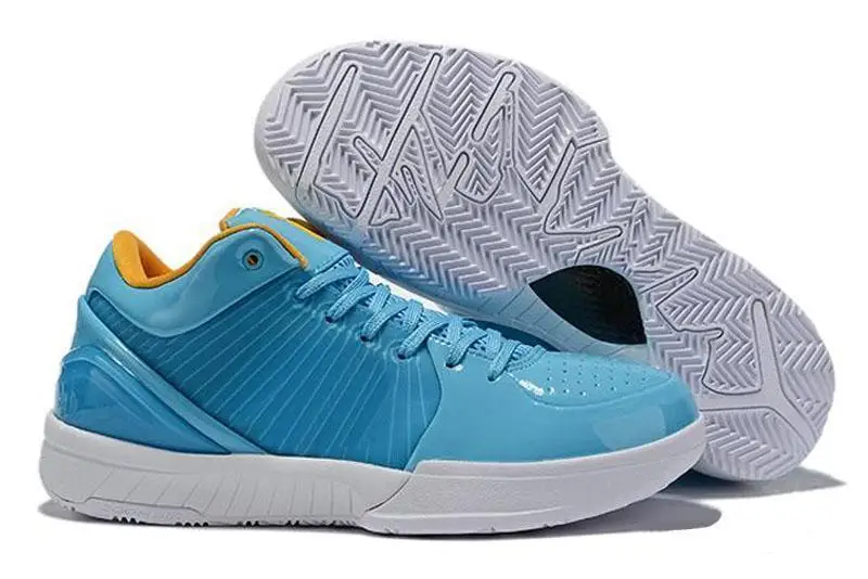 Лидер продаж, спортивная обувь для баскетбола MAMBA Zoom Kobe IV 4 KB Protro Dart Day Hornets Carpe Diem Del Sol, мужские кроссовки ZK4 4S, размеры 40-46 - Цвет: Picture 12
