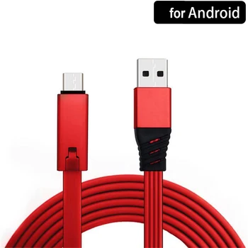 

Repair Recycling 4A Fast Charger Cable Renewable Charging Cord Repairable USB Data Charging Cord for Android 1.5m