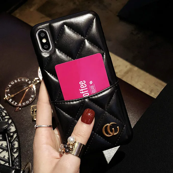 Применимый iPhone X чехол для телефона women's x r Online Celebrity IPhone7plus Star 6 S стиль 8 кожаный держатель для карт X's Cool MAX