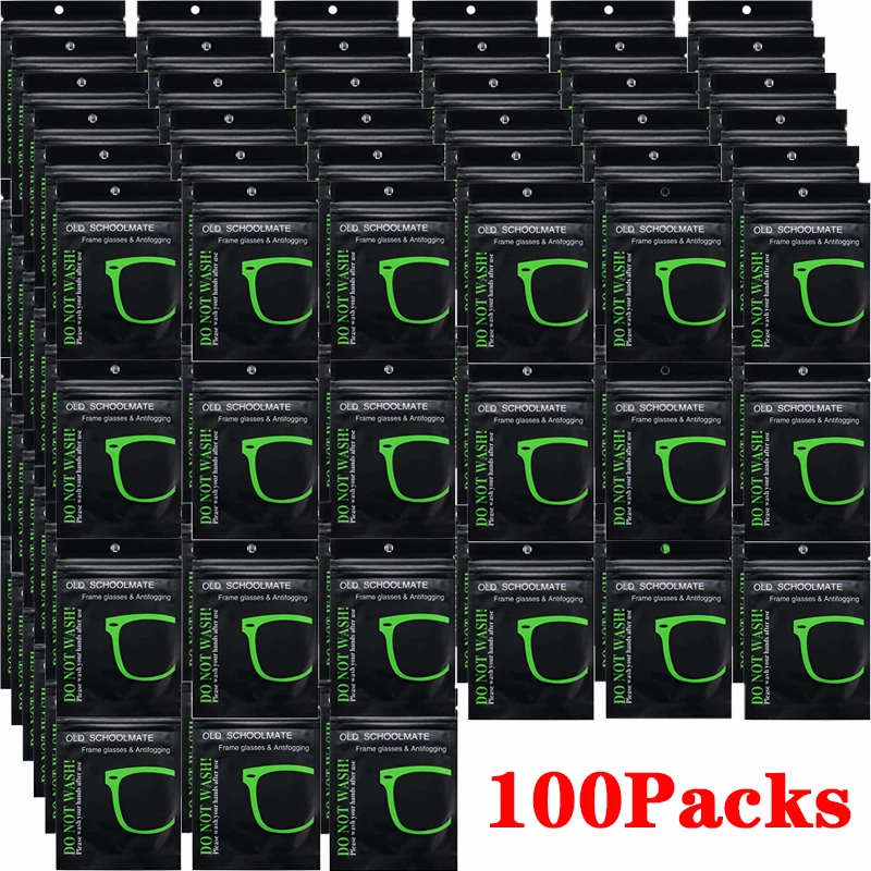 Reusable AntiFog Wipes Glasses Premoistened Antifog Len Cloth