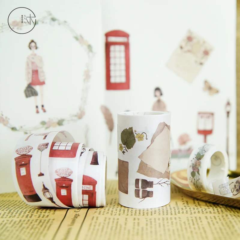 

28PCS/LOT qinglan Story series paper decorative tape masking tape washi tape