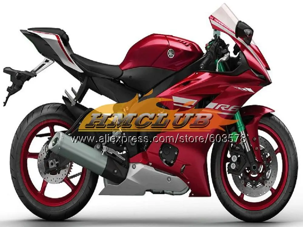 Инъекций для YAMAHA YZF600 YZF R6 глянцевый синий 123CL. 31 YZF 600 R 6 YZF-600 YZF-R6 YZFR6, 17, 18, 19, OEM обтекатели - Цвет: No. 14 Gloss
