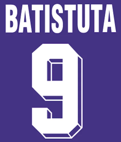 Войлок#9 Batistuta Nameset#10 Rui Cha Nameset настроить футбольные цифры буквы тепловой печати футбольная подкладка