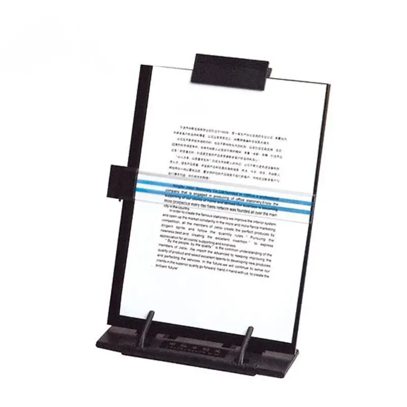 

Metal Adjustable Computer Document Holder Book Rack Stand Reading Typing Frame