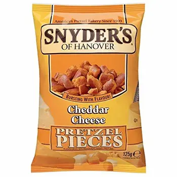 

GFT Retail Cheddar Cheese Pretzel Pieces, 125g, 5pack
