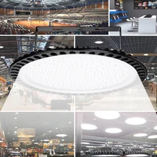 Ultraslim 50/100/200/300/500W UFO Luci LED Ad Alta Baia Impermeabile IP65 Industriale Commerciale magazzino di illuminazione Ha Condotto La Lampada Ad Alta Baia
