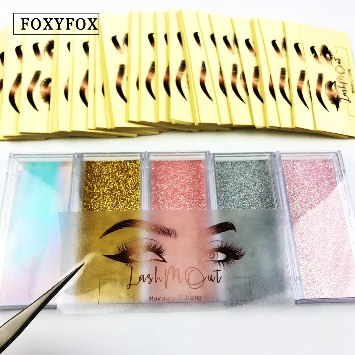 wholesale 3d mink lashes case eyelash packaging box lash boxes packaging custom logo plastic sliding clear custom lash boxes