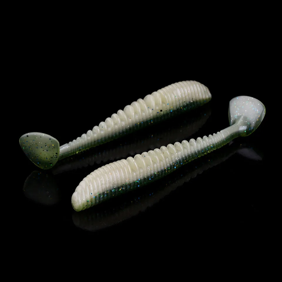 WALK FISH 4 шт./лот приманки для рыбной ловли Awaruna 110 мм 7 8 воблеры силиконовые