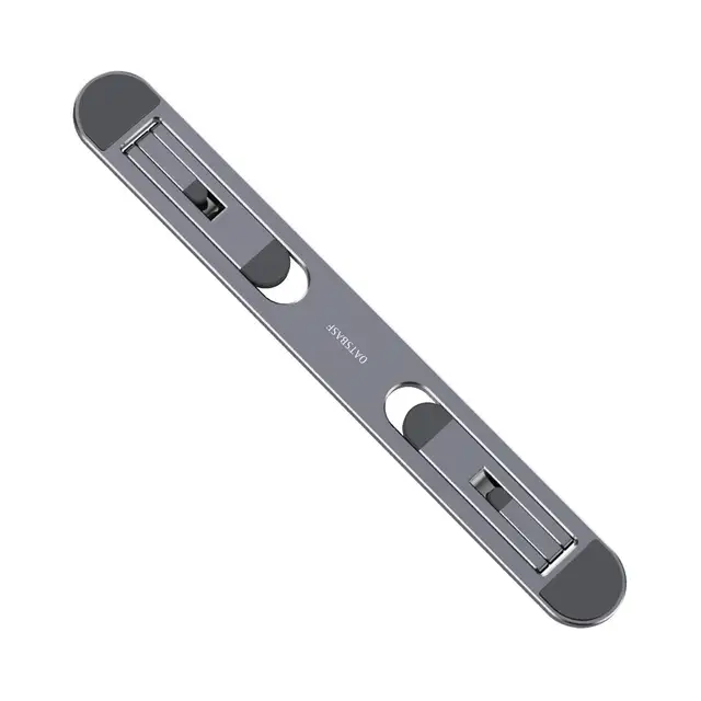 Oatsbasf Laptop Stand For MacBook Air Pro Support Tablet Portable Notebook Stand Mini Riser Foldable Laptop Holder Cooling Stand Grey