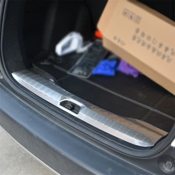 

WELKINRY For Peugeot 2008 2013 2014 2015 2016 2017 rear tail box gate back door sill threshold scuff guard plate pedal trim