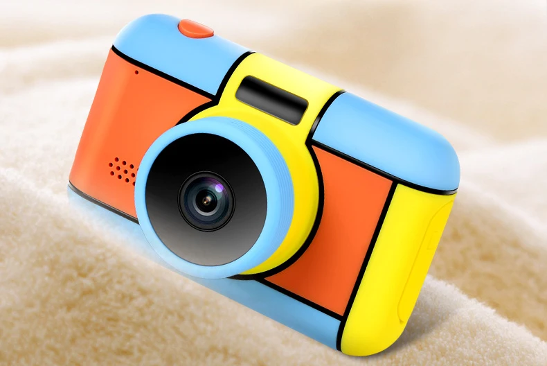 

2,4 дюймовый IPS экран HD детская камера с 10-кратным зумом цифровая видеокамера для детей подарок на день рождения образовательная камера