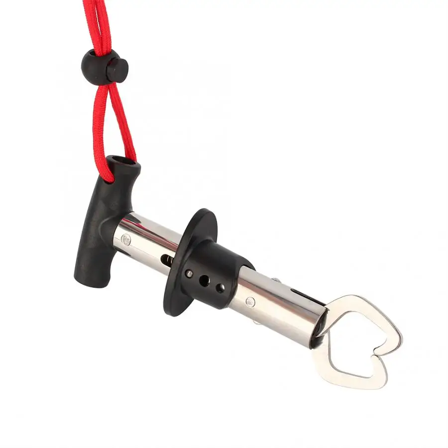 

Control Fish Clamp Device Lures Stainless Steel Fishing Lip Grip Holder Grabber Pliers For Outdoor Sea River Fishing Accessories