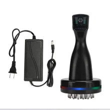 

Electric Far Infrared Meridian Massage Brush Vibration Heating Scraping Machine Acupressure Microcurrent Body Massager 100-240V