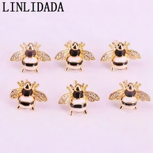 8 пар золотых ювелирных изделий насекомое с эмалевым покрытием серьги гвоздики для женщин девушек