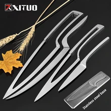 XITUO-Juego de cuchillos multiusos de cocina, conjunto de utensilios de acero inoxidable para Chef, pelador, deshuesador, utilidad, 4 unidades
