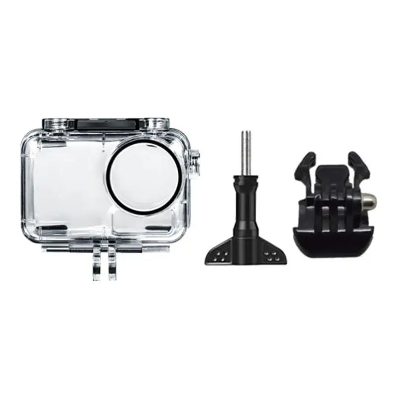 40 м водонепроницаемый чехол защитная рамка для DJI OSMO Action - Цвет: Waterproof Cover