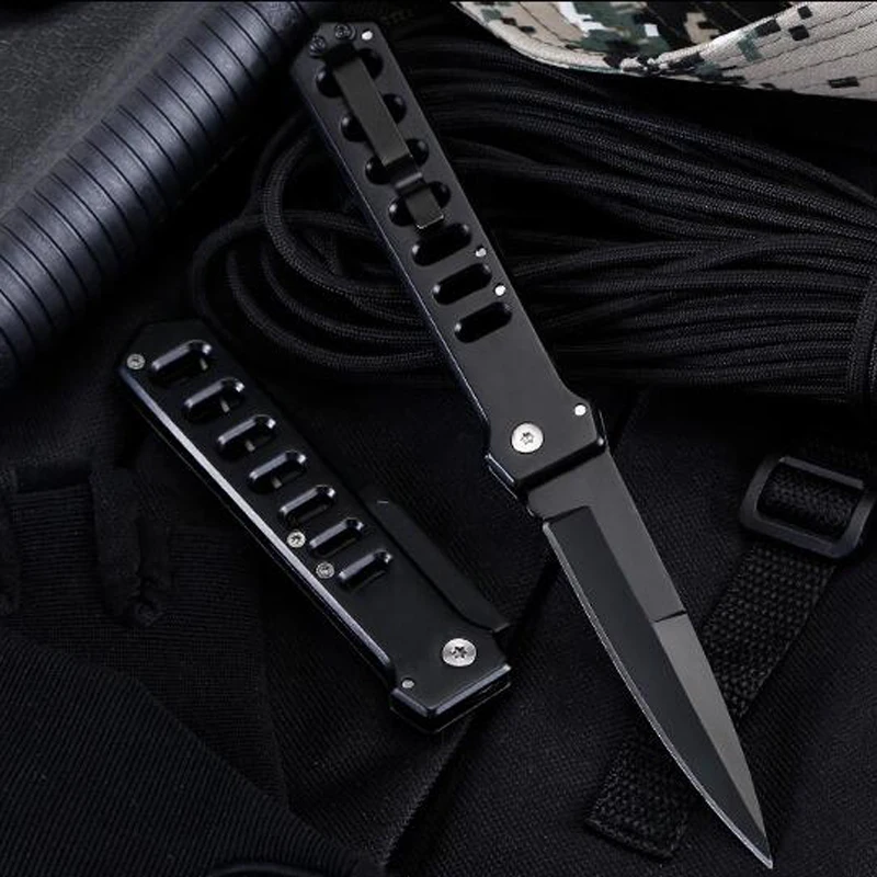 Североамериканский 22 см черный стальной складной нож(8CR13 сталь) выживания многофункциональный складной нож-Универсальный Тактический нож