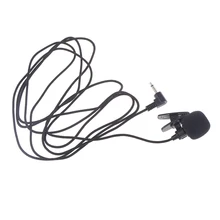 2 м длинный кабель мини 3,5 мм разъем микрофон-петличка с зажимом для галстука микрофоны микрофонный микрофон для говорящих речевых лекций