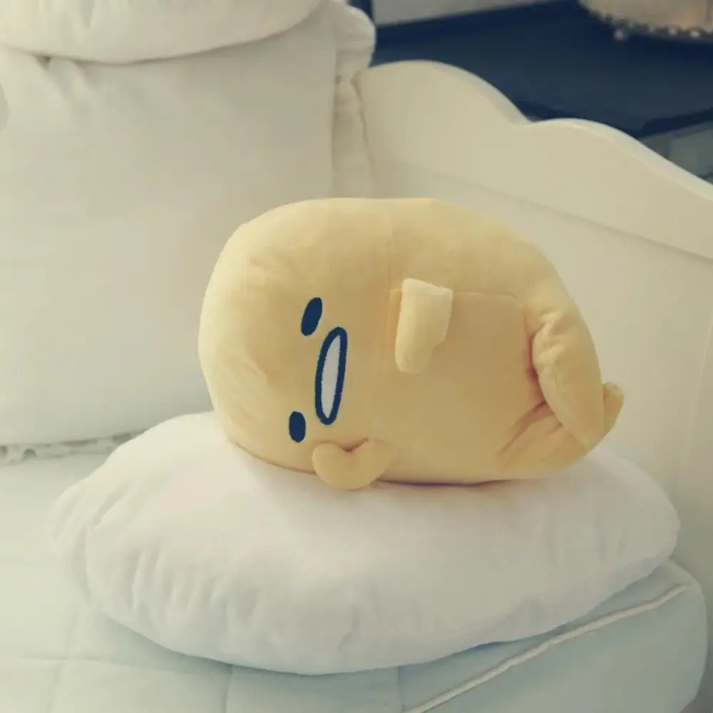 A Gudetama ленивое яйцо jun плюшевые желтки игрушки мягкая подушка милая кукла для подруги детей Рождественский подарок - Цвет: A