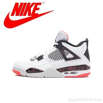 

Nike Air Jordan 4 hot lava 308497-116 Men's Basketball Shoes non-slipHigh Top Jordan Sneakers Basketball Shoes Men Unisex Women