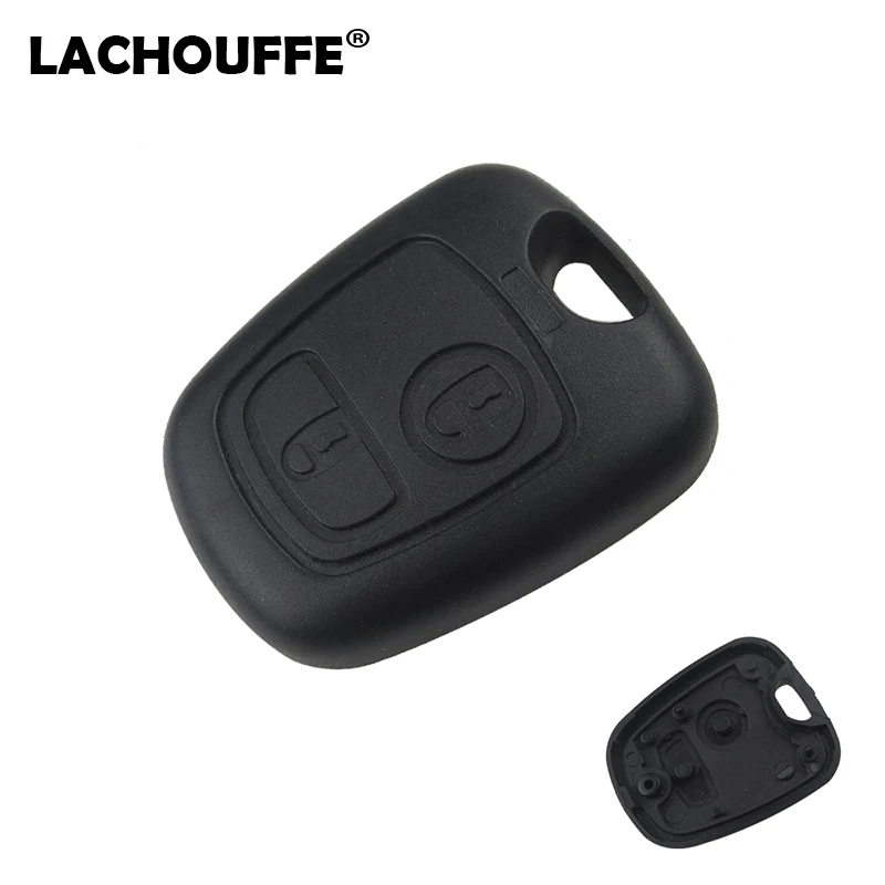 

For Peugeot 107 206 207 306 307 407 Citroen Key Shell Front Car Key Fob Replacement 2 Button Remote Blank Cover Case