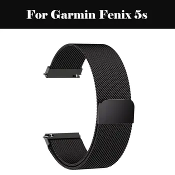 

22mm 20mm 18mm Milanese strap Classic Band huami amazfit bip Strap For Garmin Fenix 5s
