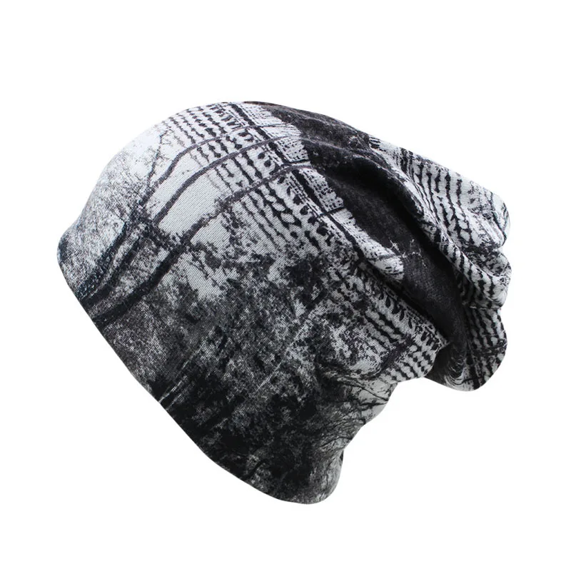 Heißer Verkauf 8 Farben Vintage Gestreiften Frauen Warme Beanie Top Mode Laien Casual Winter Hut Hip-Hop Cap Gorro mädchen Touca Verkauf – Detail 7