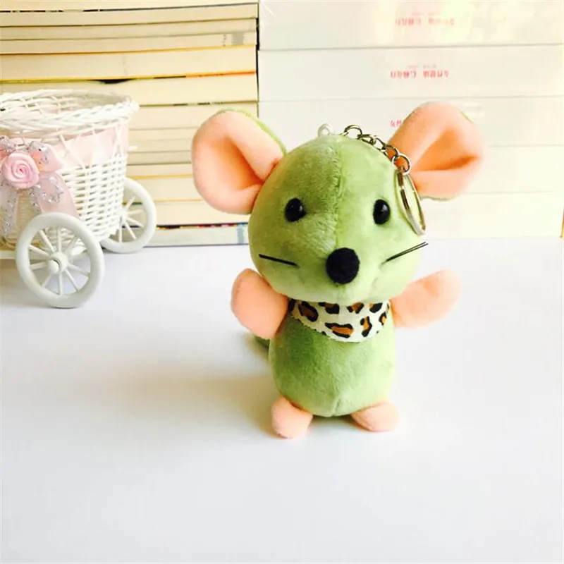 HANDANWEIRAN 1pcs 15cm 2020 mascot mouse plush doll high grade pp cotton padded decorative pendant for 2