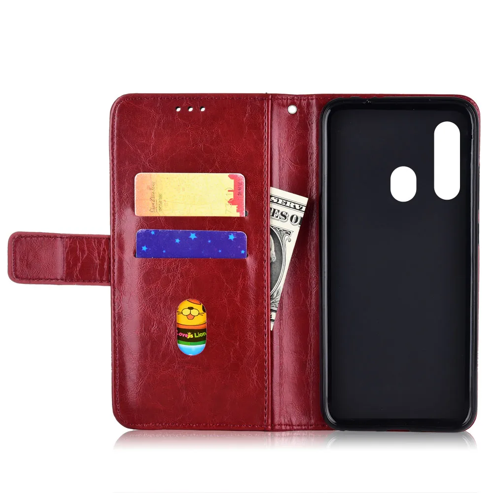 Чехол для samsung Galaxy M30 M305 M305F DS 6 4 '' задняя крышка M 30 чехол кошелек с модным