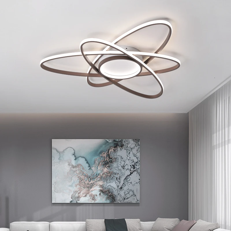 Creative Modern Chandelier living room lights lustre led Bedroom Diningroom plafonnier Surface Mount lighting | Лампы и освещение