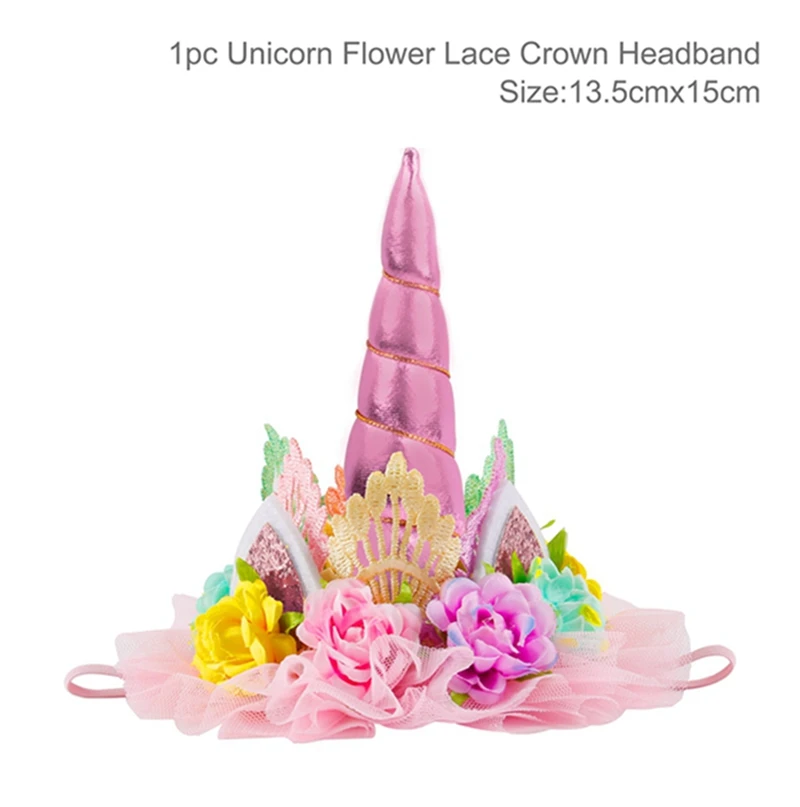 Huiran украшения для первого дня рождения ребенка 1, 2, 3 года, для вечеринки в честь Дня рождения, Детские сувениры, украшение для душа для мальчиков и девочек - Цвет: Lovely crown