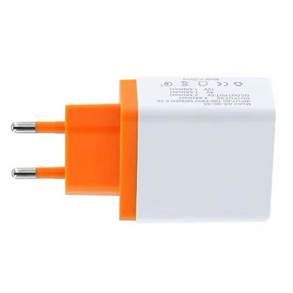 Замена для iPhone Android Smart путешествия 3,0 usb-хаб высокого стандарта ПК огнестойкий материал настенное зарядное устройство ЕС/США Разъем Портативный