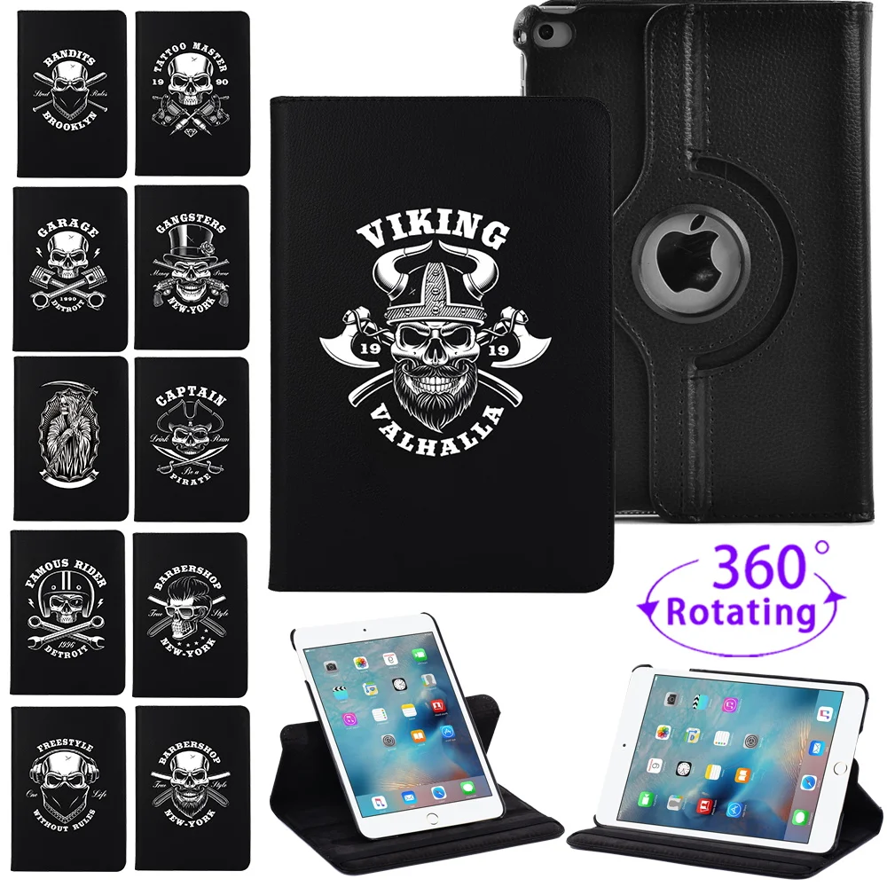 

For Apple IPad Mini 1 2 3 7.9 inch mini 4 5 Tablet Case 360 Degree Rotating Stand Leather Protective Cover for ipad