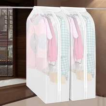 Пылезащитный тканевый чехол для сумок, подвесной органайзер для хранения, водонепроницаемый чехол для костюма, пылезащитный чехол, защитный шкаф, сумка для хранения одежды