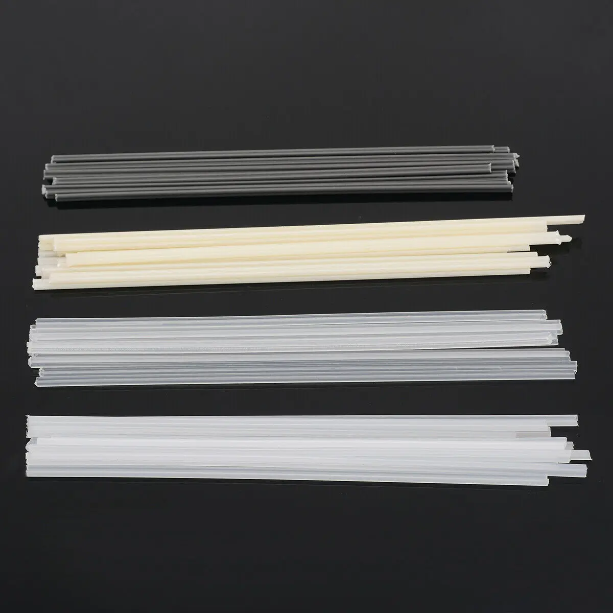 

50pcs Plastic Welding Rods ABS/PP/PVC/PE Welding Sticks For Plastic Gun Welder