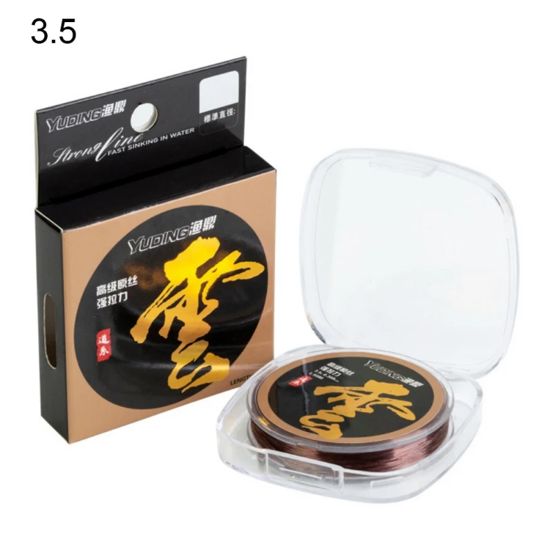 

50m Nylon Fishing Leader Line Super Strong Fishing Line Wire Freshwater Fishing Accessories