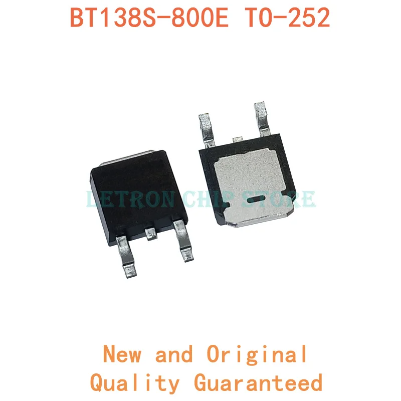 10 шт. DPAK BT138S 800E SMD BT138S-800E-252 | Электронные компоненты и принадлежности