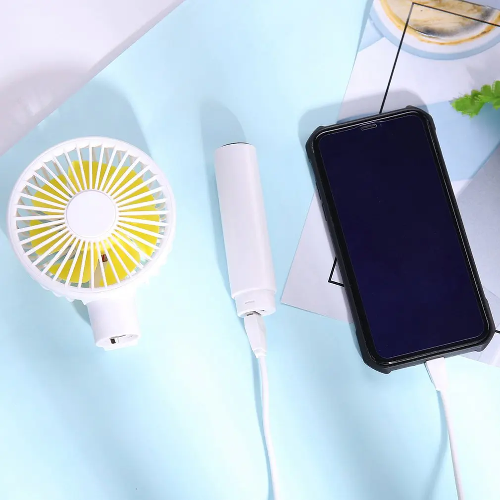 Внешний аккумулятор дизайн USB Настольный вентилятор электрический настольный вентилятор охлаждающий вентилятор охладитель пластиковый кондиционер вентилятор кондиционер