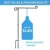 2 Пакета Садовый Флаг Стенд Баннер Флагшток, Черный Кованый Железный Двор Садовый Флагшток, с Тигровым зажимом и Пружинными пробками