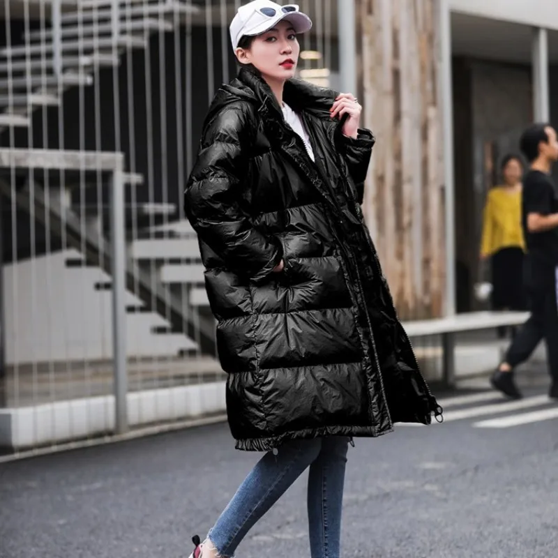 Shiny Jackets Women Winter Students Girl Coat New Parka Women's ...