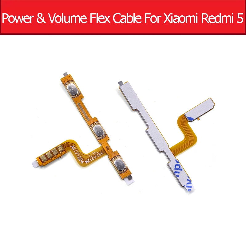 Объем и Гибкий Силовой кабель для Xiaomi Redmi 3 3s 4 4A 4X5 плюс 5 5A 5S 6 6a 6 PRO K20 7 7A Go S2 кнопка включения гибкий кабель-лента с Запчасти