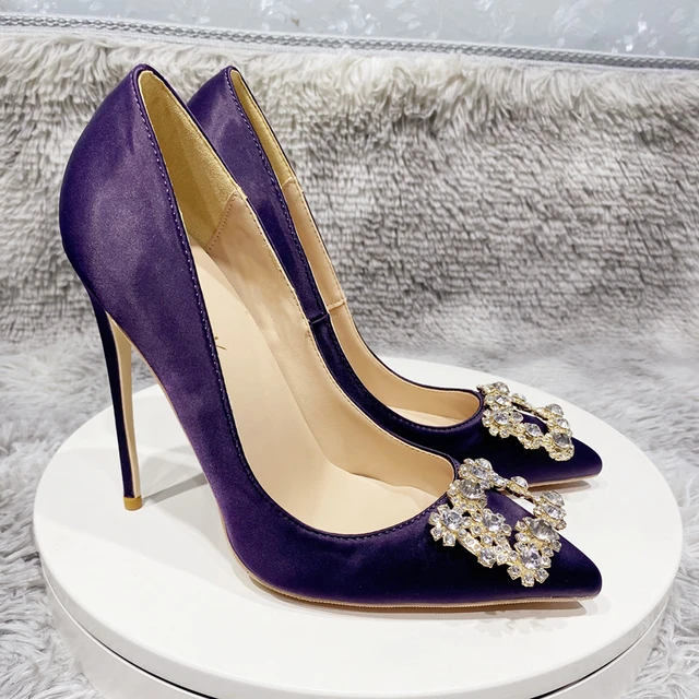 Buy Blue & Purple Heeled Sandals for Women by Dune London Online | Ajio.com